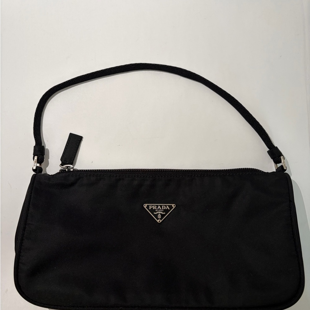 Authentic Prada Black Mini hobo shoulder bag - Picture 3 of 7
